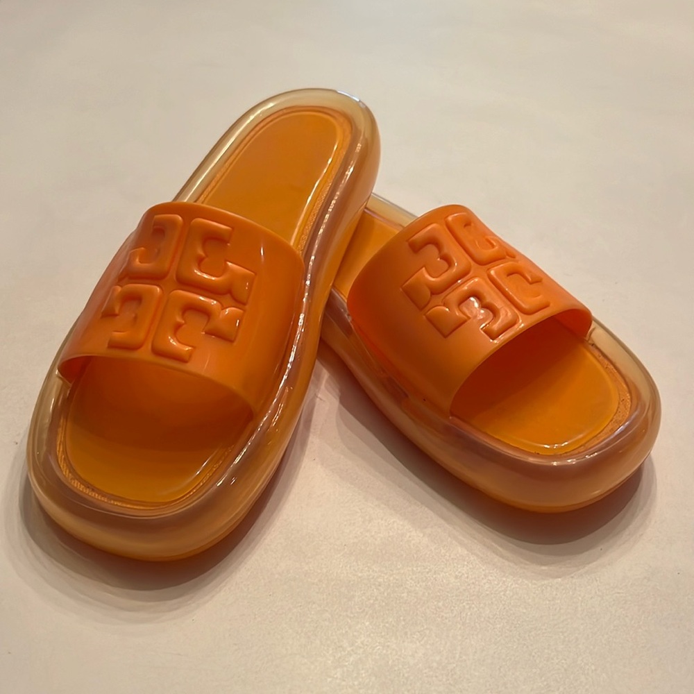 Tory Burch Rubber Slides Size 7